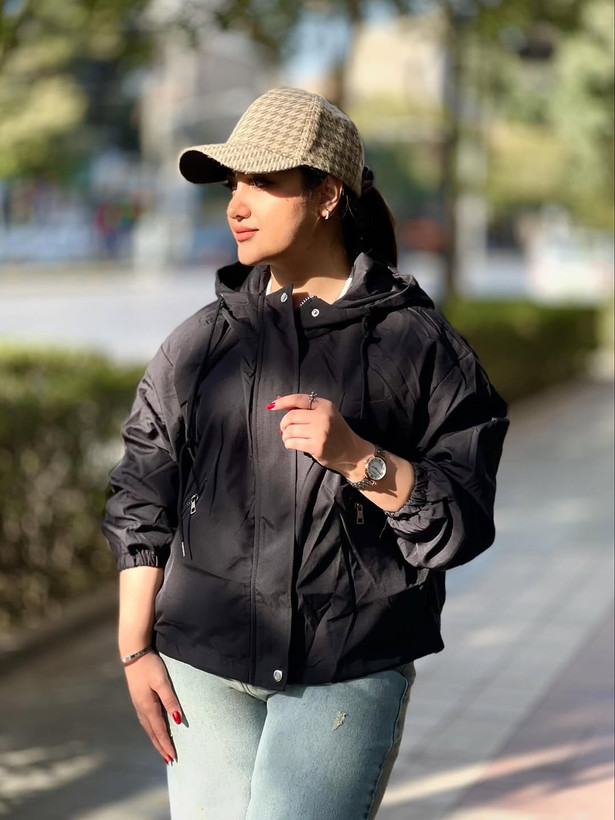 بارونی دخترونه کلاهدار