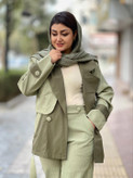 ست بارونی و شلوار