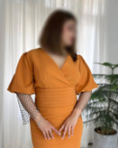 پیراهن مجلسی آجری