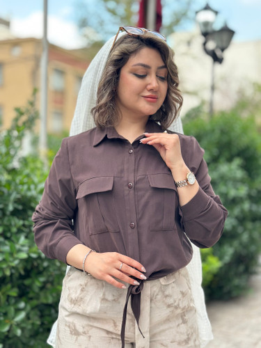 شومیز گره ای (اسپرت)