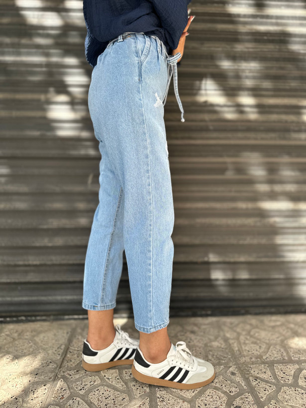 شلوار جین مام استایل