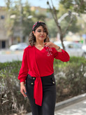 شومیز قرمزسیلا