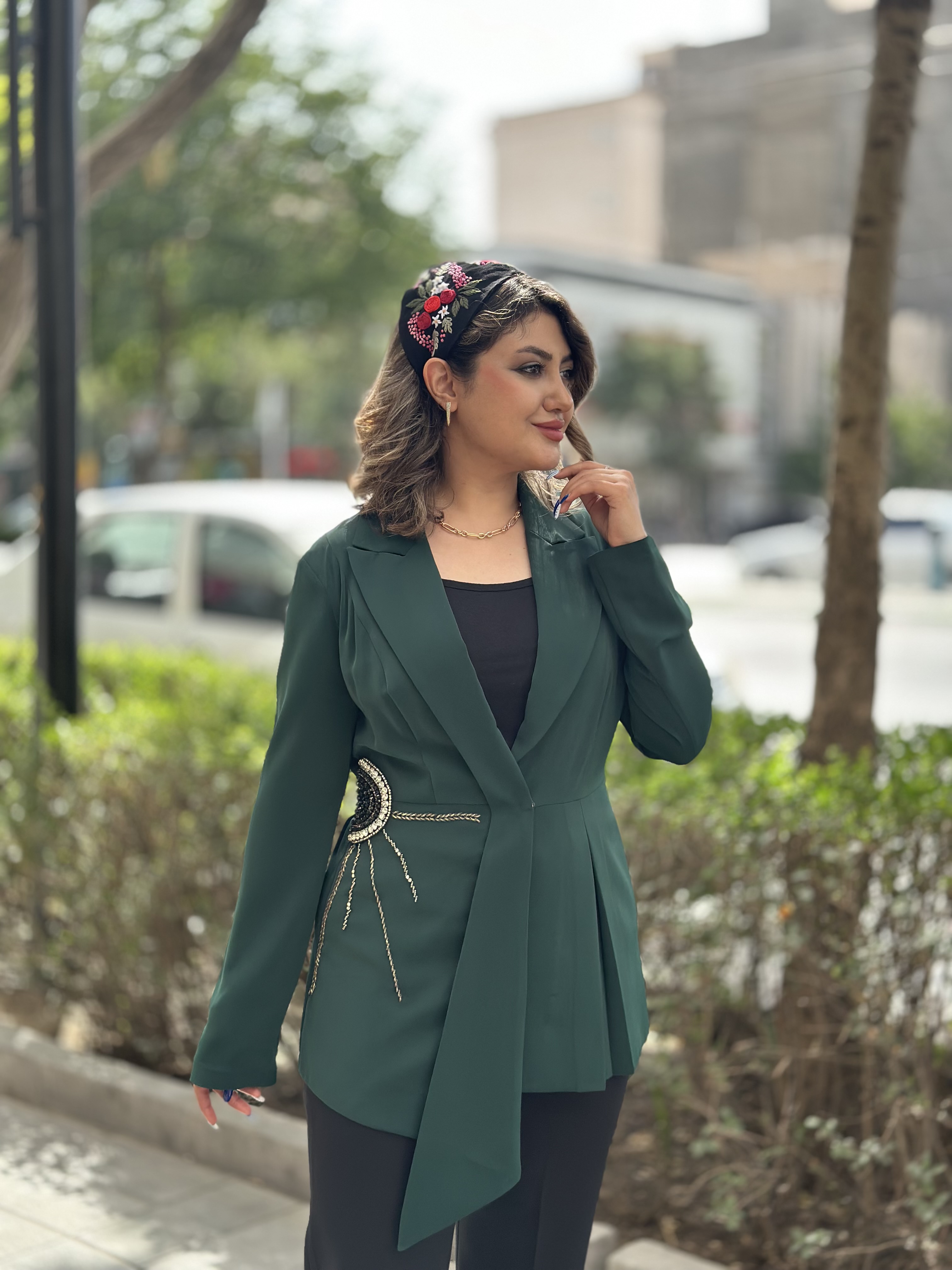 شومیز کتی مجلسی سنگدوزی