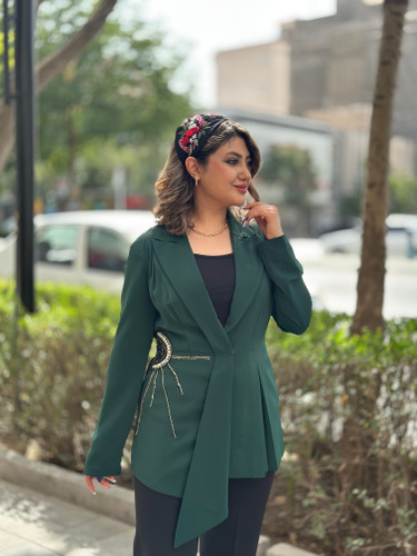 شومیز کتی مجلسی سنگدوزی