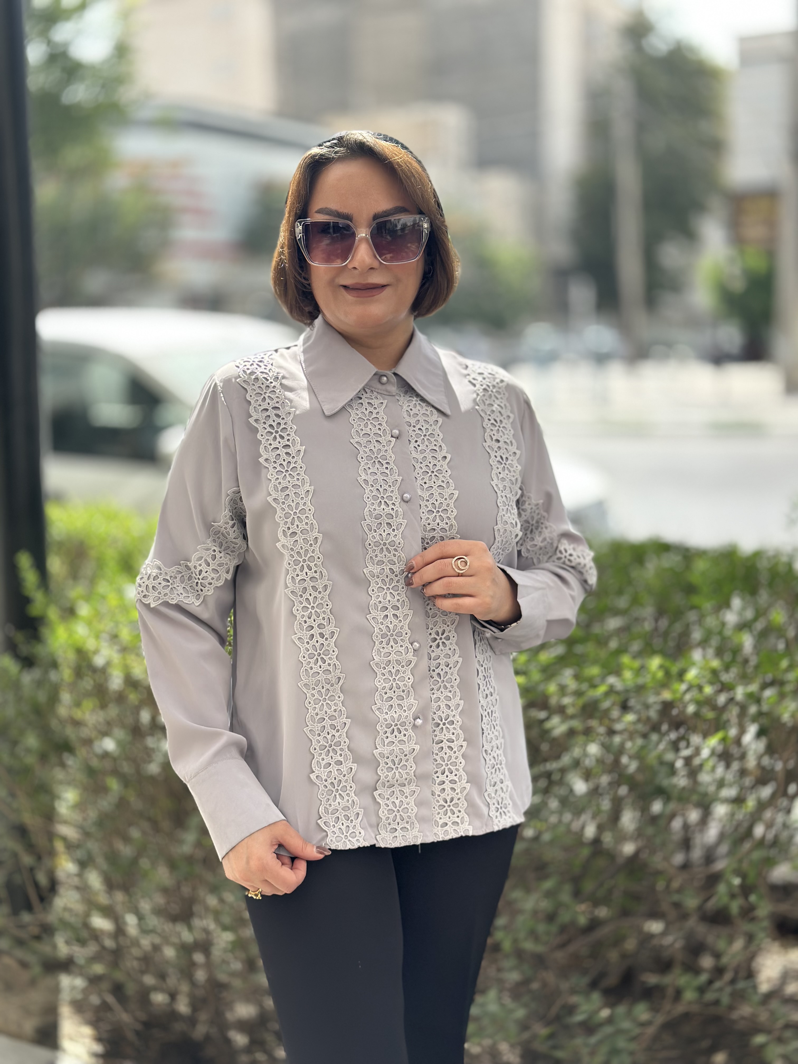شومیز فری سایز مجلسی