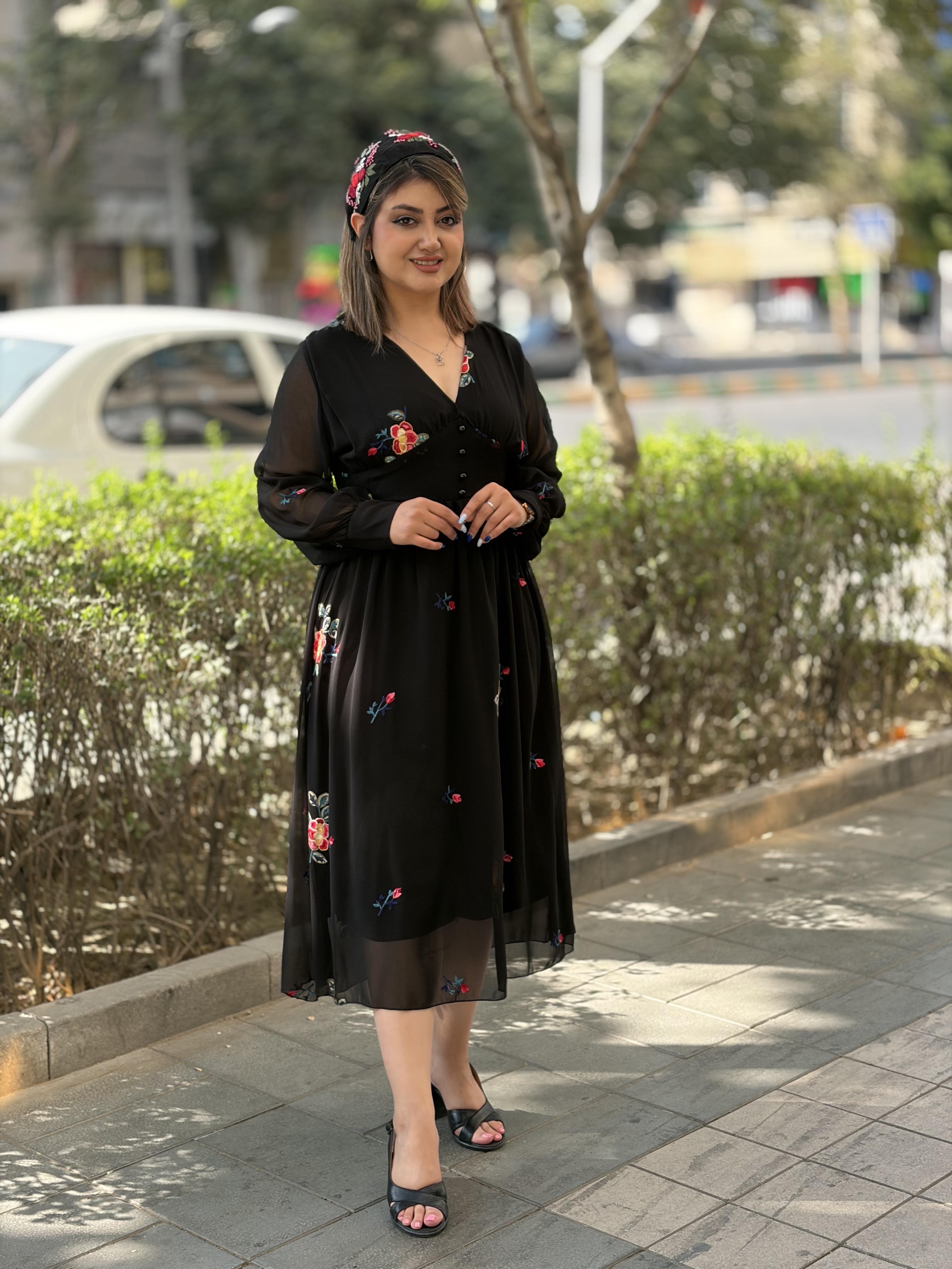 پیراهن حریر ترک
