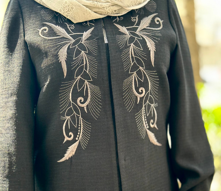 مانتو زنونه (گلدوزی)