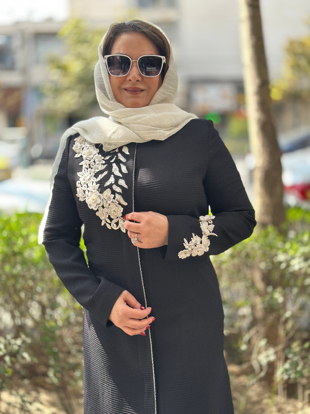 مانتو زنانه جلو دکمه (ترک)