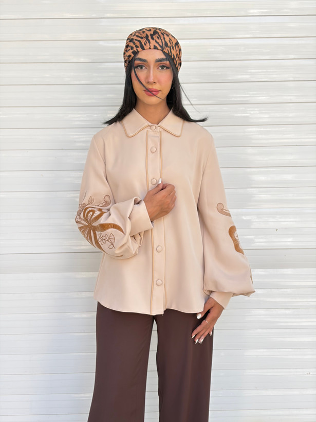 شومیز گلدوزی