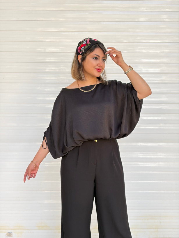 شومیز آستین سه ربع